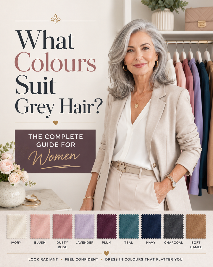 What Colours Suit Grey Hair? The Complete Guide for Women