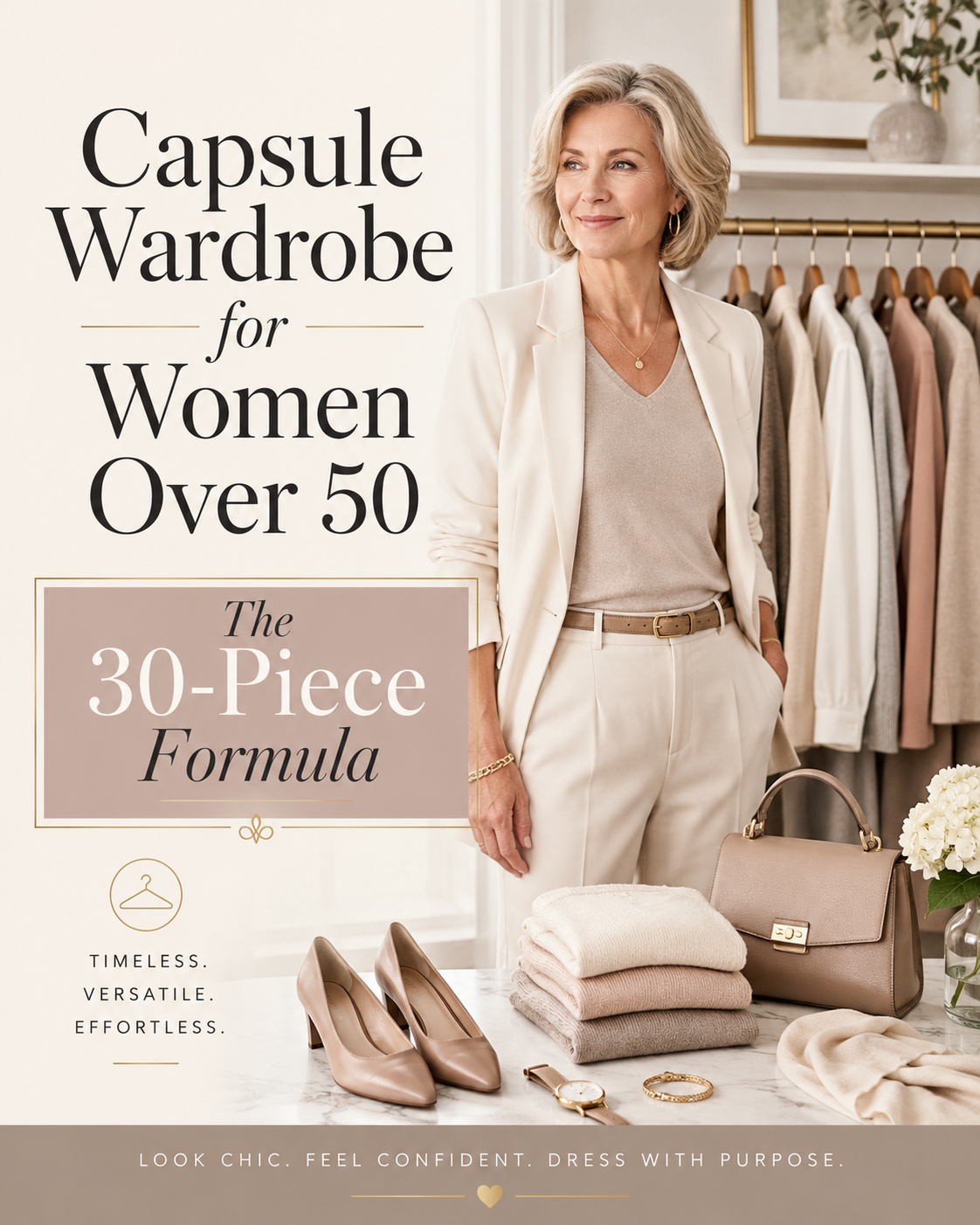 Capsule Wardrobe for Women Over 50: The 30-Piece Formula