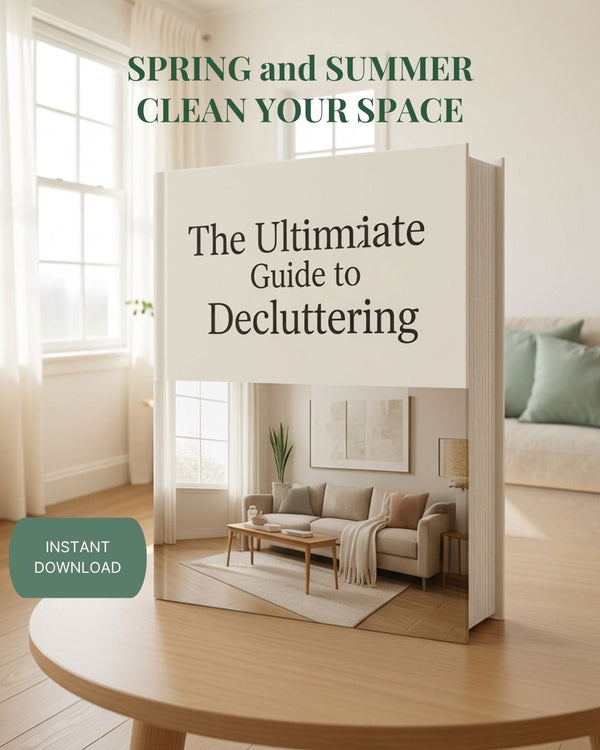 Home Cluttered Reset Book - Digital PDF Guide
